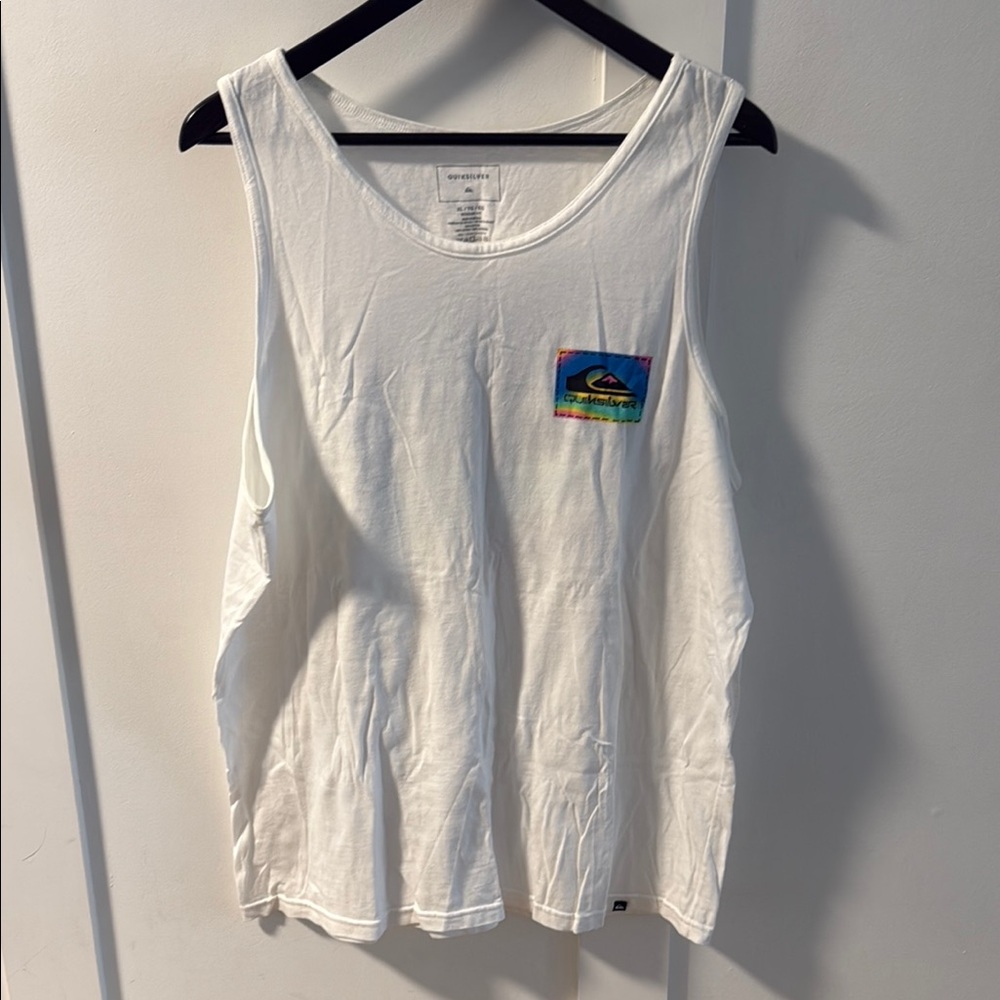 Quick Silver White Tank Top